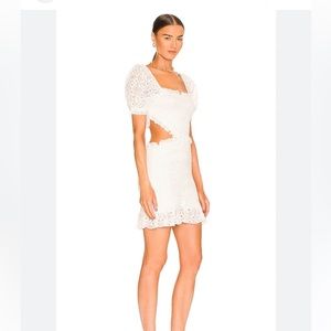 Revolve shoreline mini dress in white